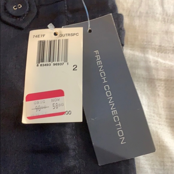 NWOT French Connection Hattie Linen Pants - Picture 4 of 11